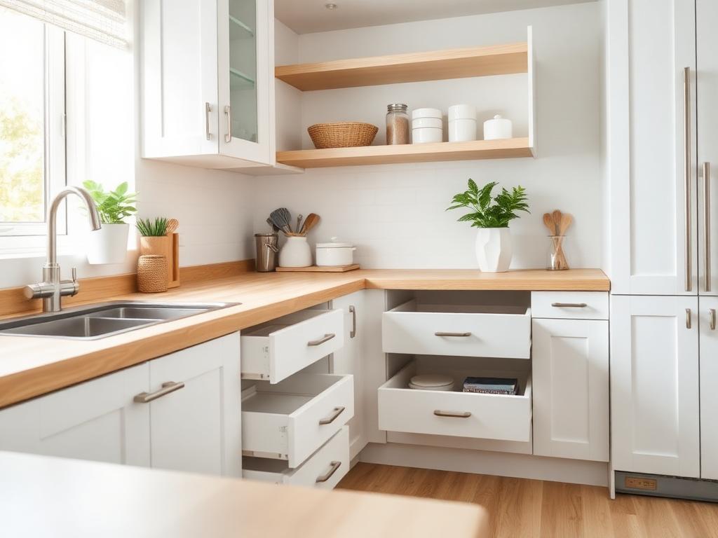 تنظيف الأدراج والخزائن